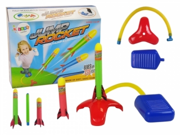 Žaislinių raketų rinkinys - Jump Rocket Educational toys
