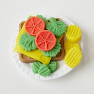 Žaislų komplektas E7623 Play-Doh Kitchen Creations Cheesy Sandwich