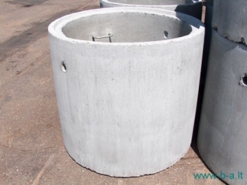 Manhole ring Ž 10-7,5-0,9DU Wells concrete rings and bases