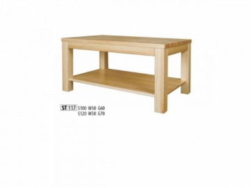 Žurnalinis staliukas ST117 (120 cm) Wooden coffee tables