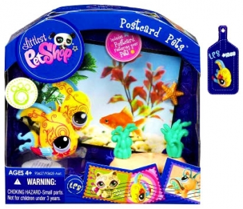 Žuvytė Hasbro 93627 LITTLEST PET SHOP POSTCARD PETS (Angelfish)