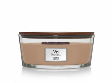 Žvakė WoodWick Scented candle boat Cashmere 453.6 g 