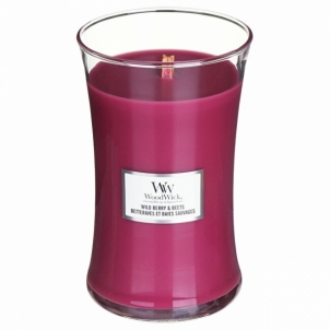 Žvakė WoodWick Scented candle vase large Wild Berry & Beets 609.5 g 
