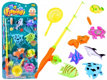 Žvejybos žaidimo rinkinys, geltonas Toys for boys