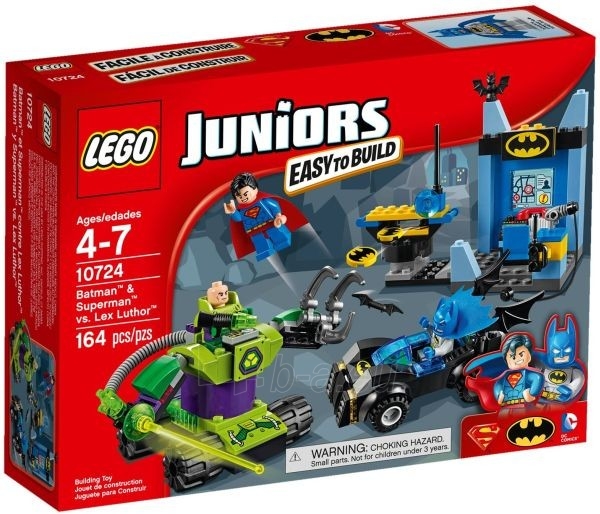 10724 LEGO Juniors Betmenas ir Supermenas vs Lex Luthor , 4-7 m. paveikslėlis 1 iš 1