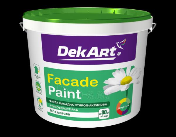 Akriliniai dažai DekArt Fasade 4 kg paveikslėlis 1 iš 1