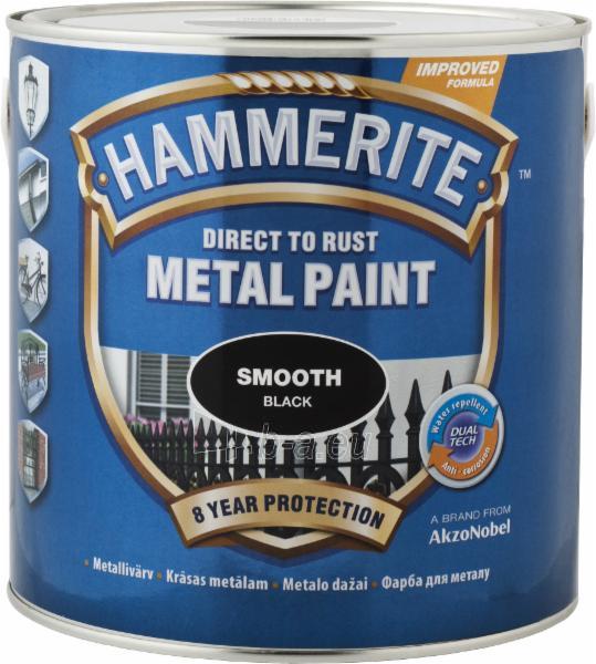 Dažai metalo HAMMERITE SMOOTH FINISH geltona 750 ml paveikslėlis 1 iš 1