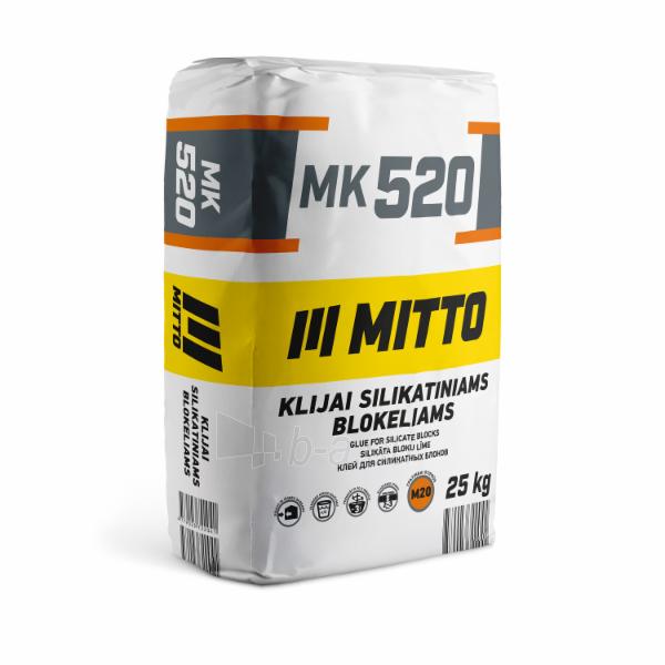 MITTO MK520 Klijai silikatiniams blokams 25kg paveikslėlis 1 iš 1