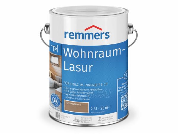 Aliejaus-vaško emulsija- Wohnraum-Lasur vidaus medienai, baltas 0,75 ltr paveikslėlis 1 iš 2