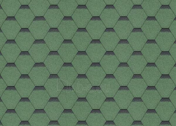 Bituminės čerpės SONATA KADRILIS, žalia paveikslėlis 1 iš 1