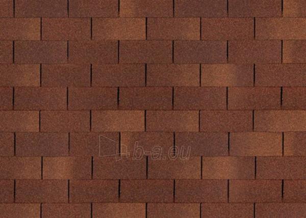 Bitumen roof shingles TRIO SUPER, brown paveikslėlis 1 iš 1