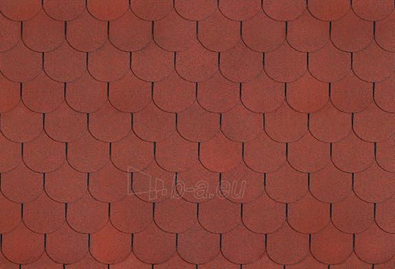 Bitumen roof shingles TANGO SUPER, red paveikslėlis 1 iš 1