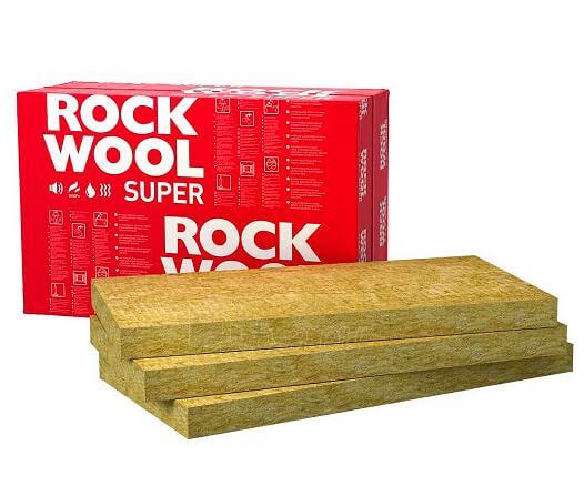 Akmens vata Rockwool SUPERROCK 75x610x1000 (6,1m²) Paveikslėlis 1 iš 1 237210300034