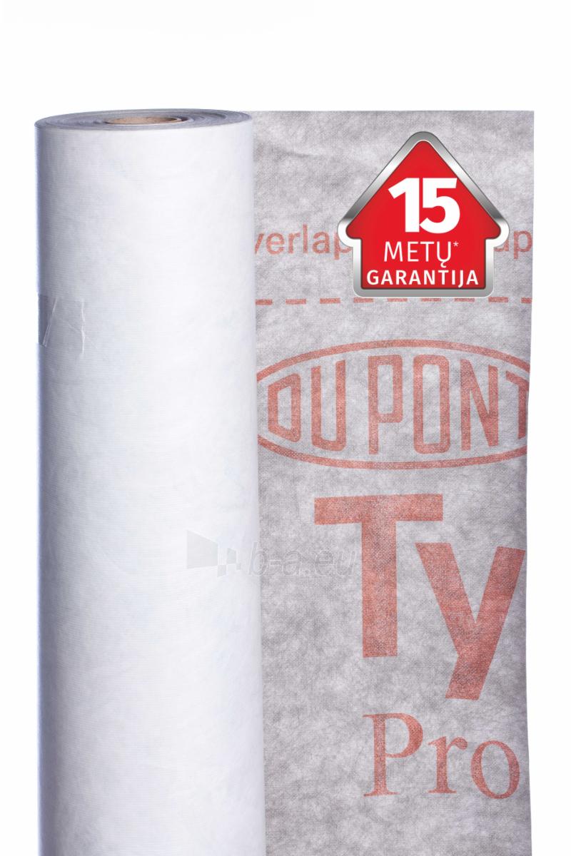Difuzinė plėvelė Tyvek® Pro + Tape (75 m²/rul) + 1 lipnus kraštas paveikslėlis 1 iš 2
