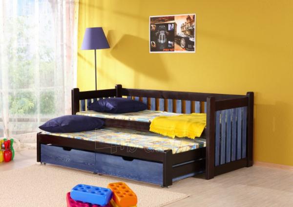 Bērnu Divvietīga gulta FILIP Paveikslėlis 1 iš 2 250407200030