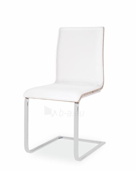 Valgomojo kėdė H-690 balta / sonoma paveikslėlis 1 iš 4