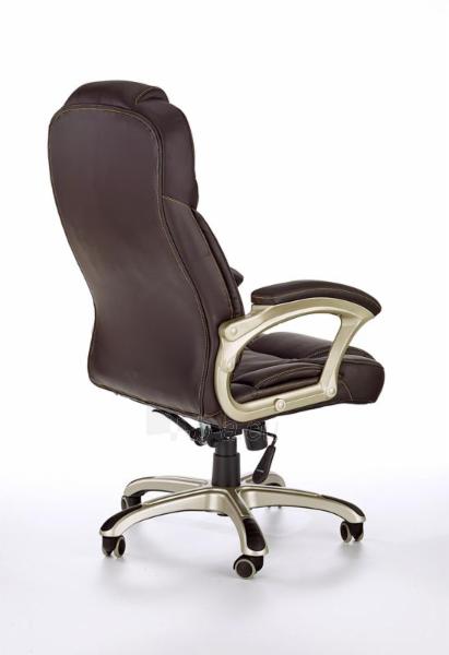 Biuro kėdė vadovui DESMOND (tamsiai ruda) paveikslėlis 3 iš 6