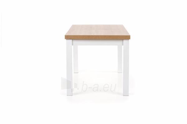Valgomojo stalas TIAGO išskleidžiamas ąžuolas sonoma/balta paveikslėlis 5 iš 7