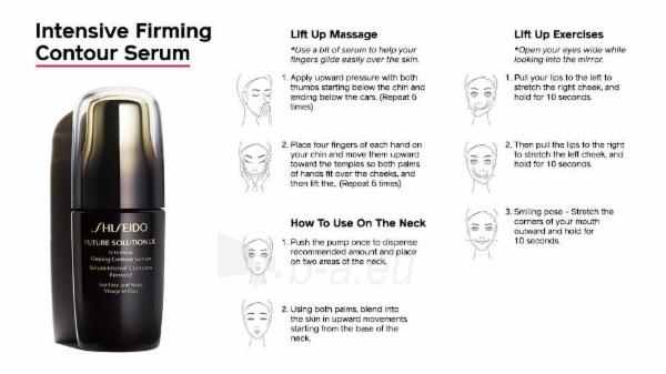 Odos serum Shiseido Future Solution LX Intensive Firming Contour Serum Skin Serum 50ml paveikslėlis 3 iš 3