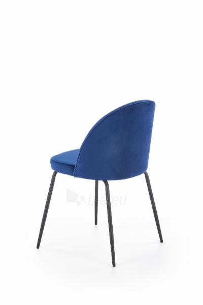 Valgomojo kėdė K314 tamsiai mėlyna paveikslėlis 5 iš 9