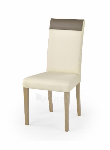 Chair NORBERT sonoma oak / cream / sand paveikslėlis 1 iš 1