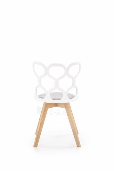 Dining chair K308 white / grey paveikslėlis 3 iš 8