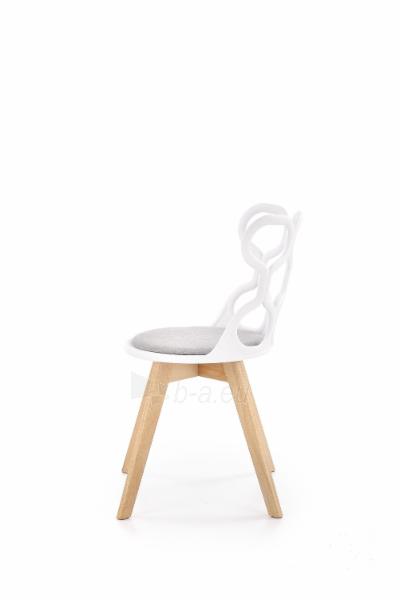 Dining chair K308 white / grey paveikslėlis 6 iš 8