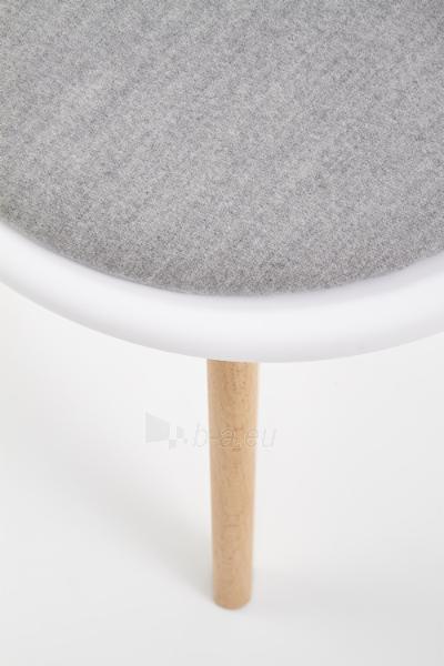 Dining chair K308 white / grey paveikslėlis 7 iš 8