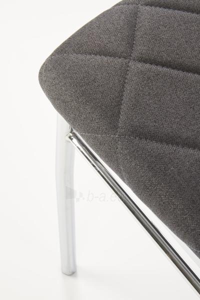 Valgomojo kėdė K309 tamsiai pilka paveikslėlis 4 iš 7