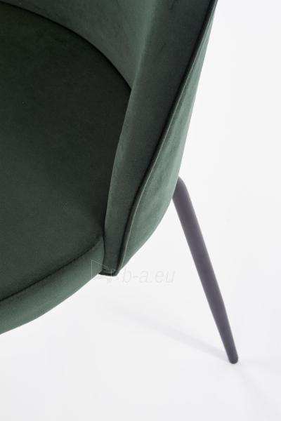 Valgomojo kėdė K314 tamsiai žalia paveikslėlis 2 iš 8