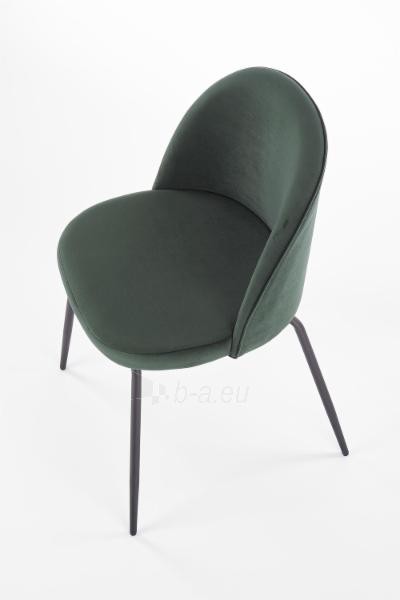 Valgomojo kėdė K314 tamsiai žalia paveikslėlis 3 iš 8