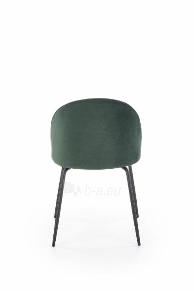 Dining chair K314 dark green paveikslėlis 4 iš 8