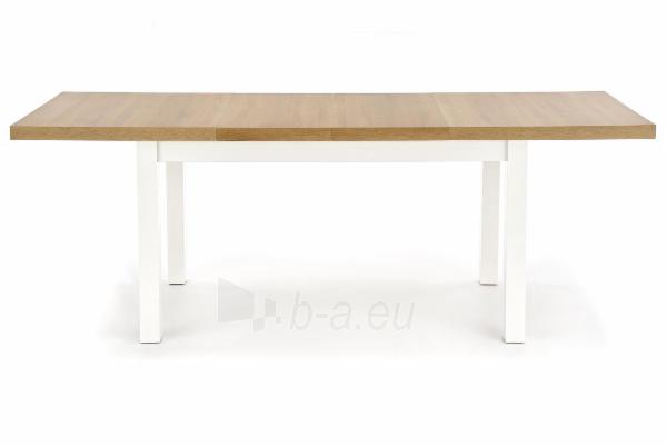 Valgomojo stalas TIAGO 2 ąžuolas rivera/balta paveikslėlis 8 iš 11