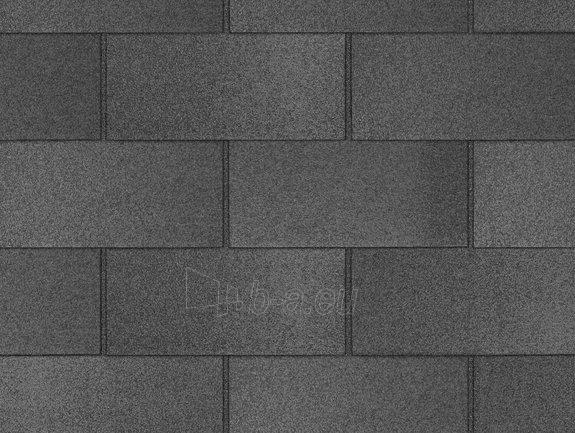 Bitumen roof shingles Icopal Plano XL grey paveikslėlis 1 iš 1