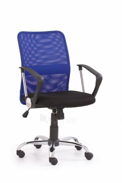 Biuro kėdė darbuotojui TONY mėlyna paveikslėlis 1 iš 3