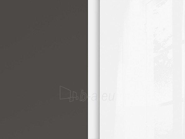 Kampinė spinta Graphic SZFN1D/C pilka/balta paveikslėlis 18 iš 28