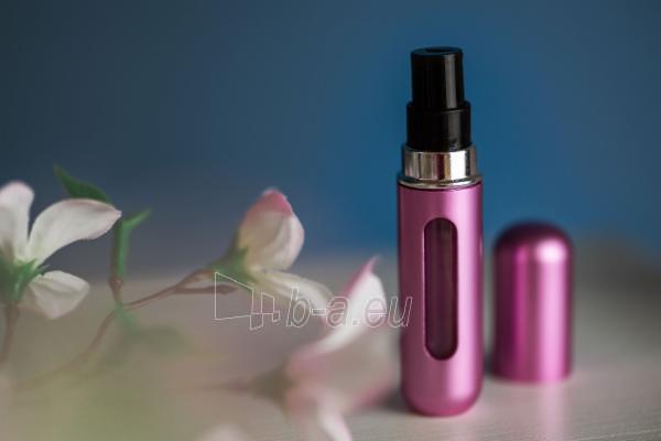 Kelioninis pildomas kvepalų buteliukas B-A rožinis, 5ml paveikslėlis 1 iš 12