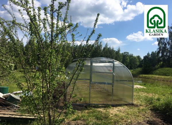 Greenhouse BALTIC LT 8 metrų ilgio 24 m2 (3x8 m) su 6 mm polikarbonato danga paveikslėlis 8 iš 8