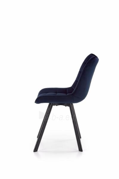 Valgomojo kėdė K332 tamsiai mėlyna paveikslėlis 8 iš 10