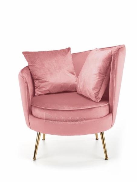Fotelis ALMOND rožinis paveikslėlis 1 iš 9