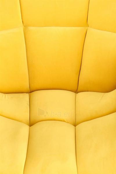 Fotelis BELTON geltonas paveikslėlis 10 iš 10