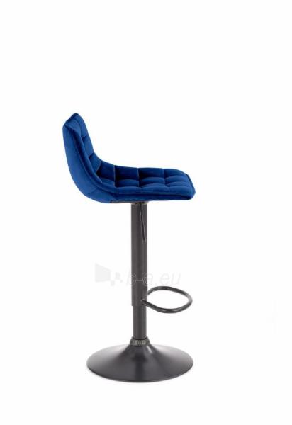 Bar chair H-95 tamsiai mėlyna paveikslėlis 3 iš 8