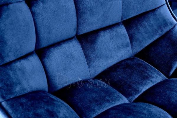Baro kėdė H-95 tamsiai mėlyna paveikslėlis 4 iš 8