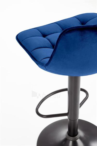 Bar chair H-95 tamsiai mėlyna paveikslėlis 7 iš 8