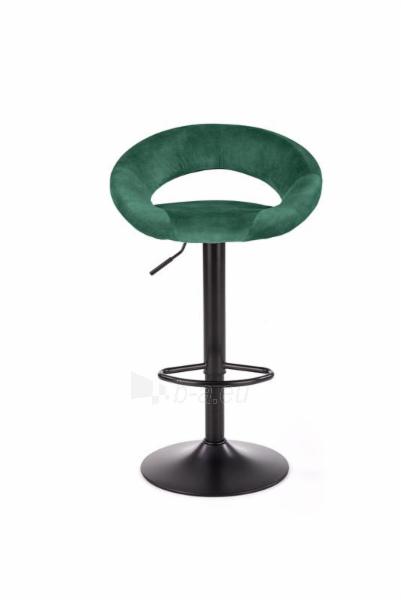 Bar chair H-102 tamsiai green paveikslėlis 3 iš 8