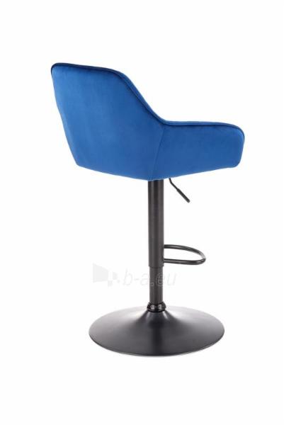 Bar chair H-103 tamsiai mėlyna paveikslėlis 7 iš 11