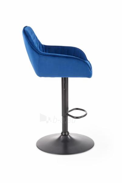 Bar chair H-103 tamsiai mėlyna paveikslėlis 3 iš 11