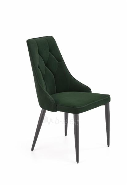 Valgomojo kėdė K365 tamsiai žalia paveikslėlis 1 iš 11