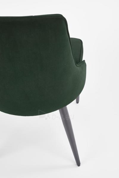 Valgomojo kėdė K365 tamsiai žalia paveikslėlis 2 iš 11