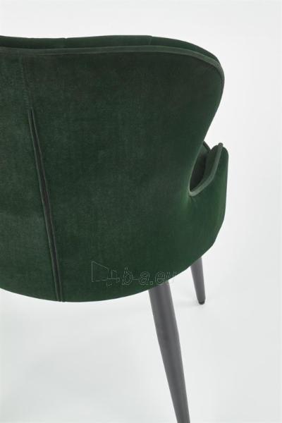 Dining chair K366 dark green paveikslėlis 5 iš 8